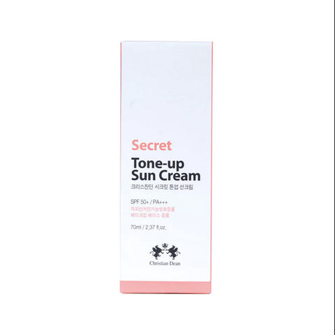 Christian dean secret tone-up sun cream SPF 50+ 70ml (Korea)