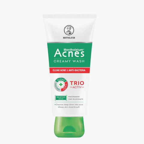 Acnes [Trio activ] creamy wash 100gm (Japan)