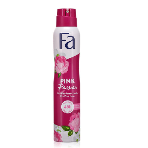 fa pink passion woman's body spray 200ml (turkey)