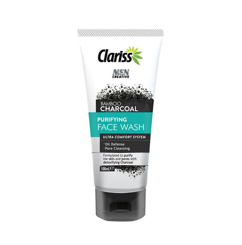 Clariss men [Bamboo charcoal] face wash 100ml (Thailand)