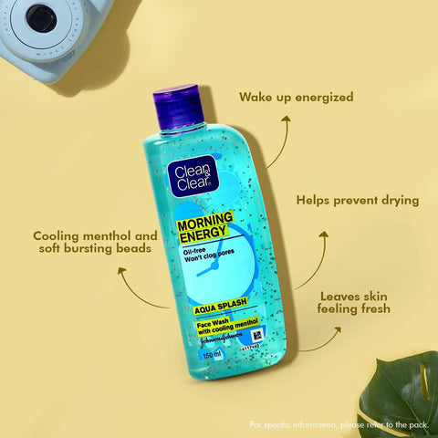 Clean & clear [Aqua splash] face wash 100ml (India)