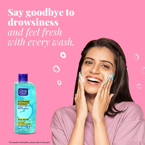 Clean & clear [Aqua splash] face wash 100ml (India)