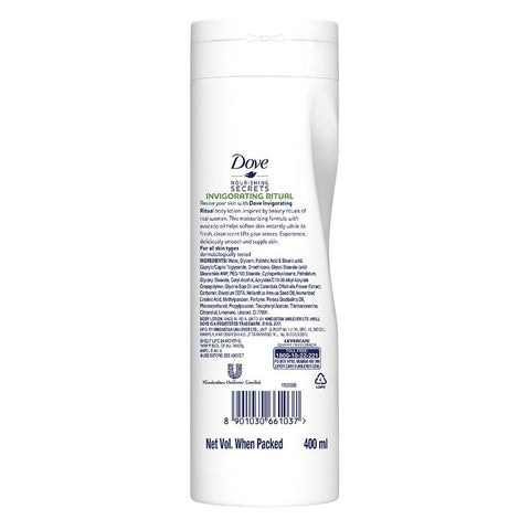 Dove invigorating ritual body lotion 400ml (Germany)