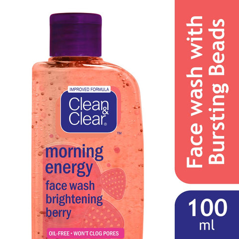 Clean & clear berry extracts face wash 100ml (Thailand)