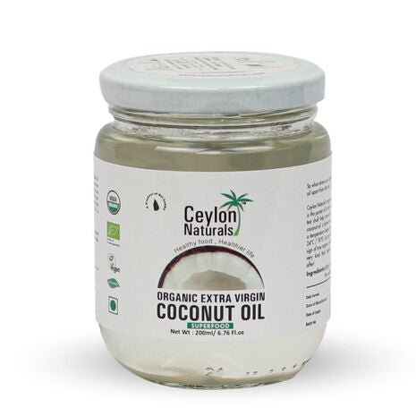 Ceylon naturals extra virgin coconut oil 200ml (Sri lanka)