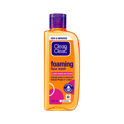 Clean & clear foaming face wash 100ml (India)