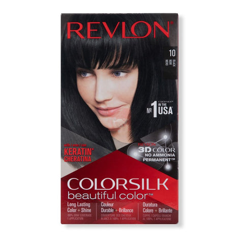 Revlon [10 Black] hair color 130gm (Italy)