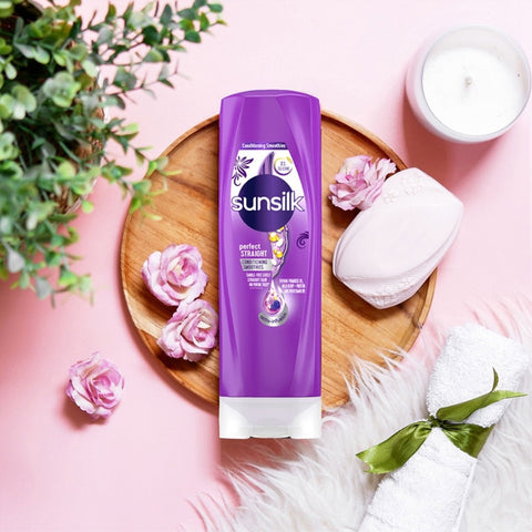 Sunsilk [Perfect straight] conditioner 300ml (Thailand)