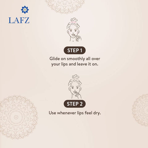 Lafz [Cocoa butter] lip balm (India)