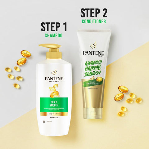 Pantene [Silky smooth care] shampoo 650ml (India)