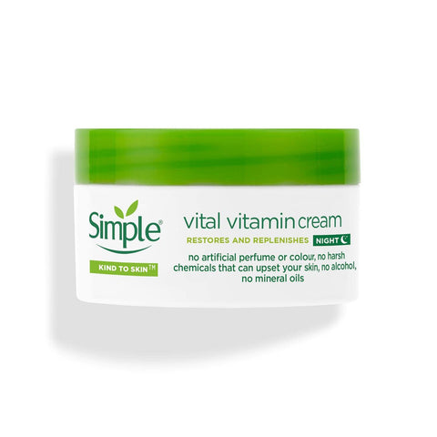 Simple vital vitamin [Night] cream 50ml (Hungary)