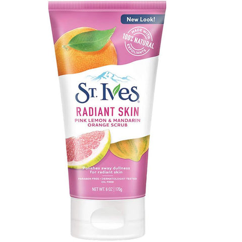 St.Ives Radiant Skin Pink Lemon And Mandarin Orange Scrub