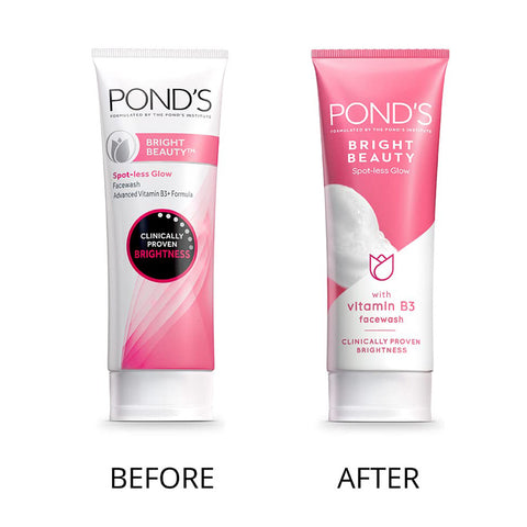 Pond's bright beauty face wash 100gm (India)