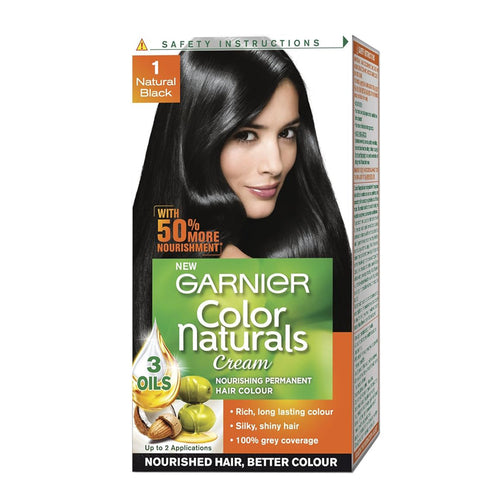 Garnier [1 Natural black] hair color 35+30gm (India)