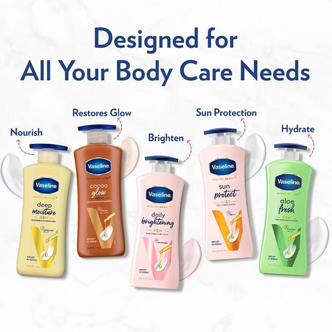 Vaseline cocoa glow body lotion 400ml (South africa)