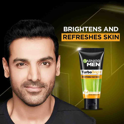 Garnier men [Turbo bright] brightening face wash 50gm (India)