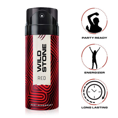 Wild stone [Red] Body deodeorant 150ml (India)