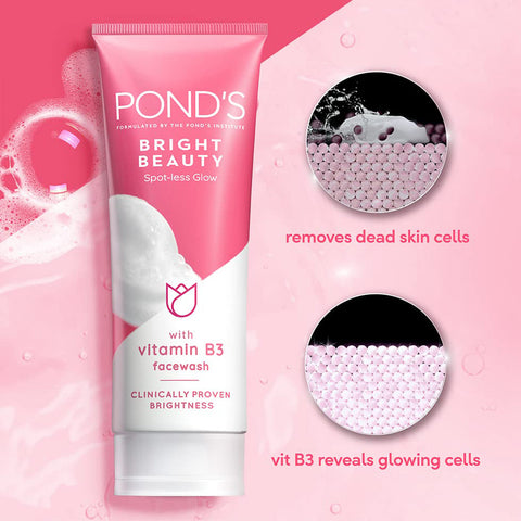 Pond's bright beauty face wash 100gm (India)