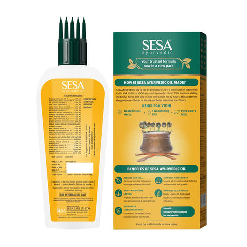 Sesa [Reduces hair fall] ayurvedic hair oil 100ml (India)