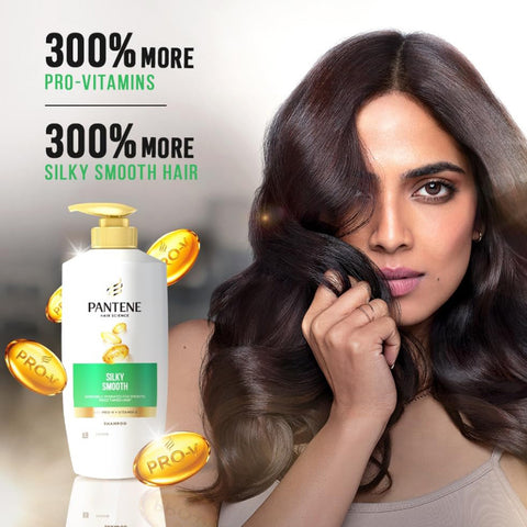 Pantene [Silky smooth care] shampoo 650ml (India)