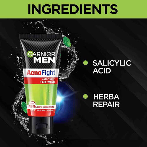 Garnier men [Acno fight] face wash 50gm (India)