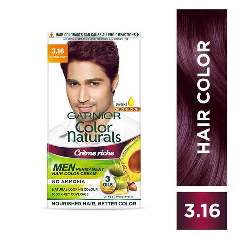 Garnier [3.16 Burgundy] hair color 30gm (India)