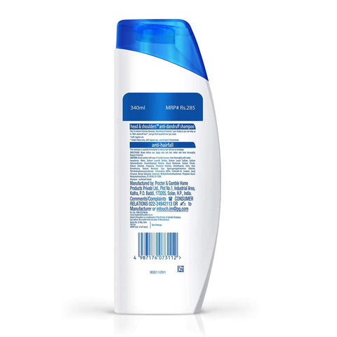 Head & shoulders [Anti-hairfall] shampoo 340ml (India)