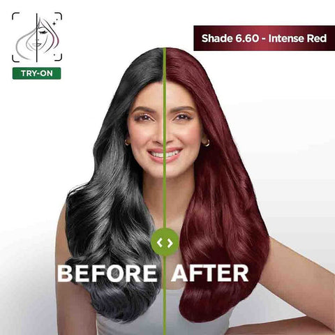 Garnier [6.60 Intense red] hair color 60gm (India)