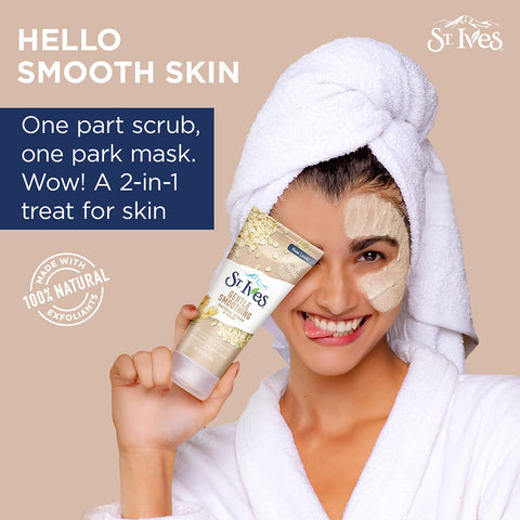 St.Ives Gentle Smoothing Oatmeal Scrub & Mask