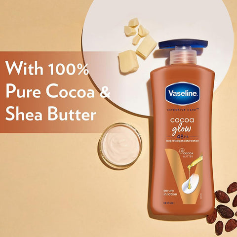 Vaseline cocoa glow body lotion 400ml (South africa)