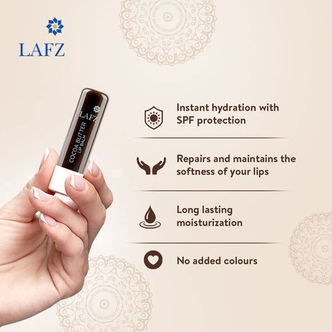 Lafz [Cocoa butter] lip balm (India)