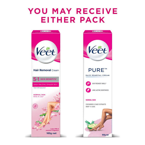 Veet pure [Hair removal cream] 100gm (india)