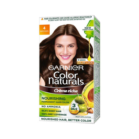 Garnier [4 Brown] hair color 60gm (India)