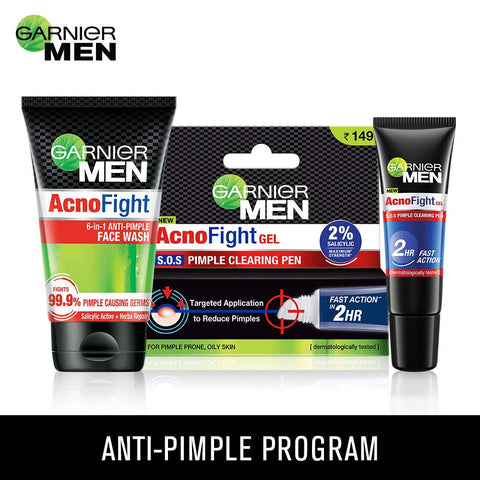 Garnier men [Acno fight] face wash 100gm (India)