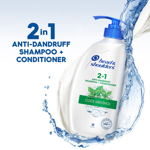 Head & shoulders [Cool menthol] shampoo 1000ml (India)