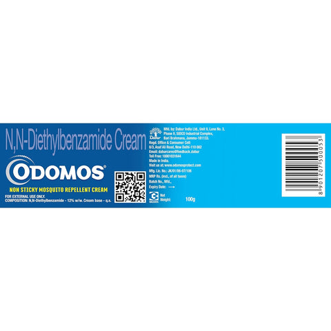 Odomos mosquito repellent cream 100gm (India)