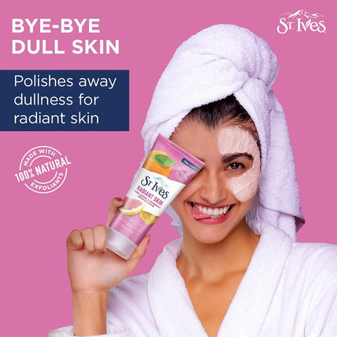St.Ives Radiant Skin Pink Lemon And Mandarin Orange Scrub