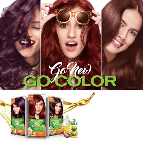 Garnier [1 Natural black] hair color 35+30gm (India)