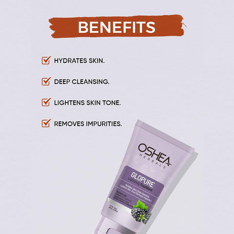 Oshea [Glopure] face wash 100gm (India)