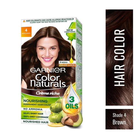 Garnier [4 Brown] hair color 60gm (India)