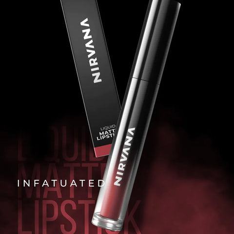 Nirvana Infatuated Liquid Matte Lipstick 5ml (P.R.C)