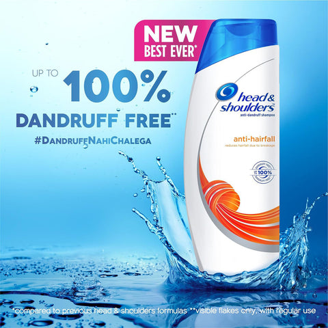 Head & shoulders [Anti-hairfall] shampoo 180ml (India)