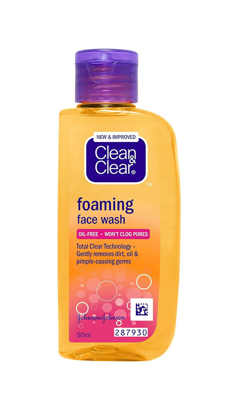 Clean & clear foaming face wash 50ml (India)