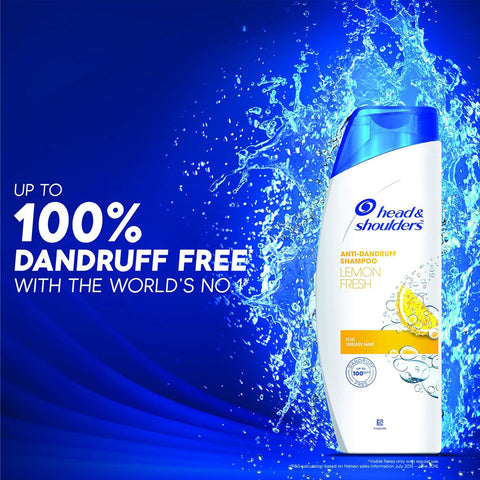 Head & shoulders [Lemon fresh] shampoo 180ml (India)