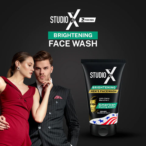 Studio X [Brightening] men's face wash 100ml