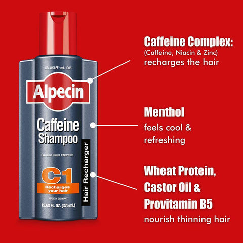 Alpecin Caffeine Shampoo C1 