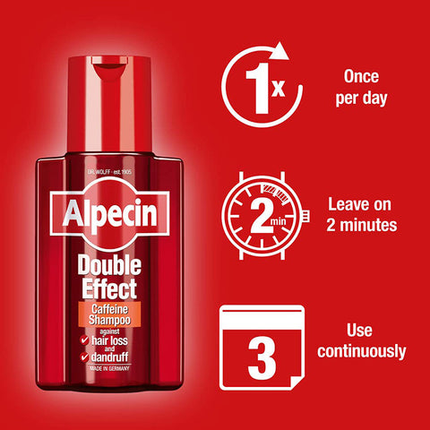 Alpecin Double Effect Dandruff and Hair Loss Shampoo