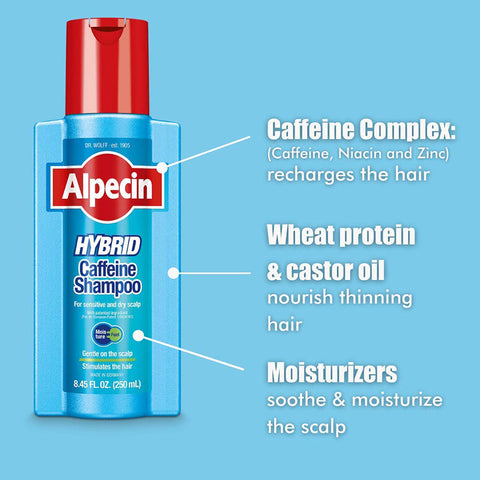 Alpecin Hybrid Caffeine Shampoo