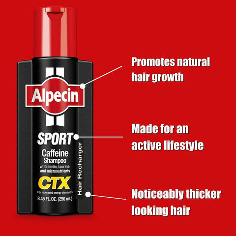 Alpecin Sport Caffeine Shampoo CTX