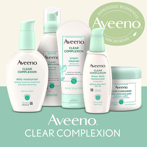 Aveeno Clear Complexion Cream Face Cleanser With Salicylic Acid – 141gm